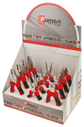 ESPOSITORE 224605 12PCS PINZE E TRONCHESI