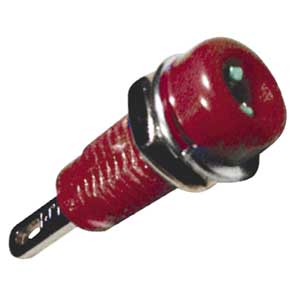 Boccola Professionale Da Pannello Ø2mm Rossa BOP/30R-I
