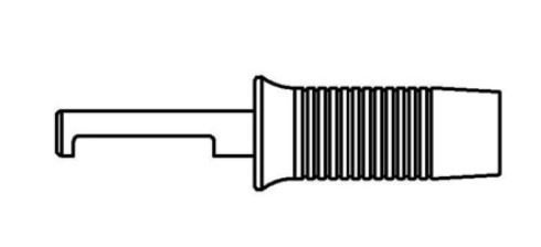 Tubetto fermapunta per punta curva per WXP 120 T0058765766N - Weller
