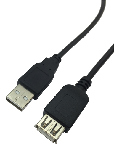 Cavo usb 2.0 am-af cca 5mt. nero bk MKC 3103/5M