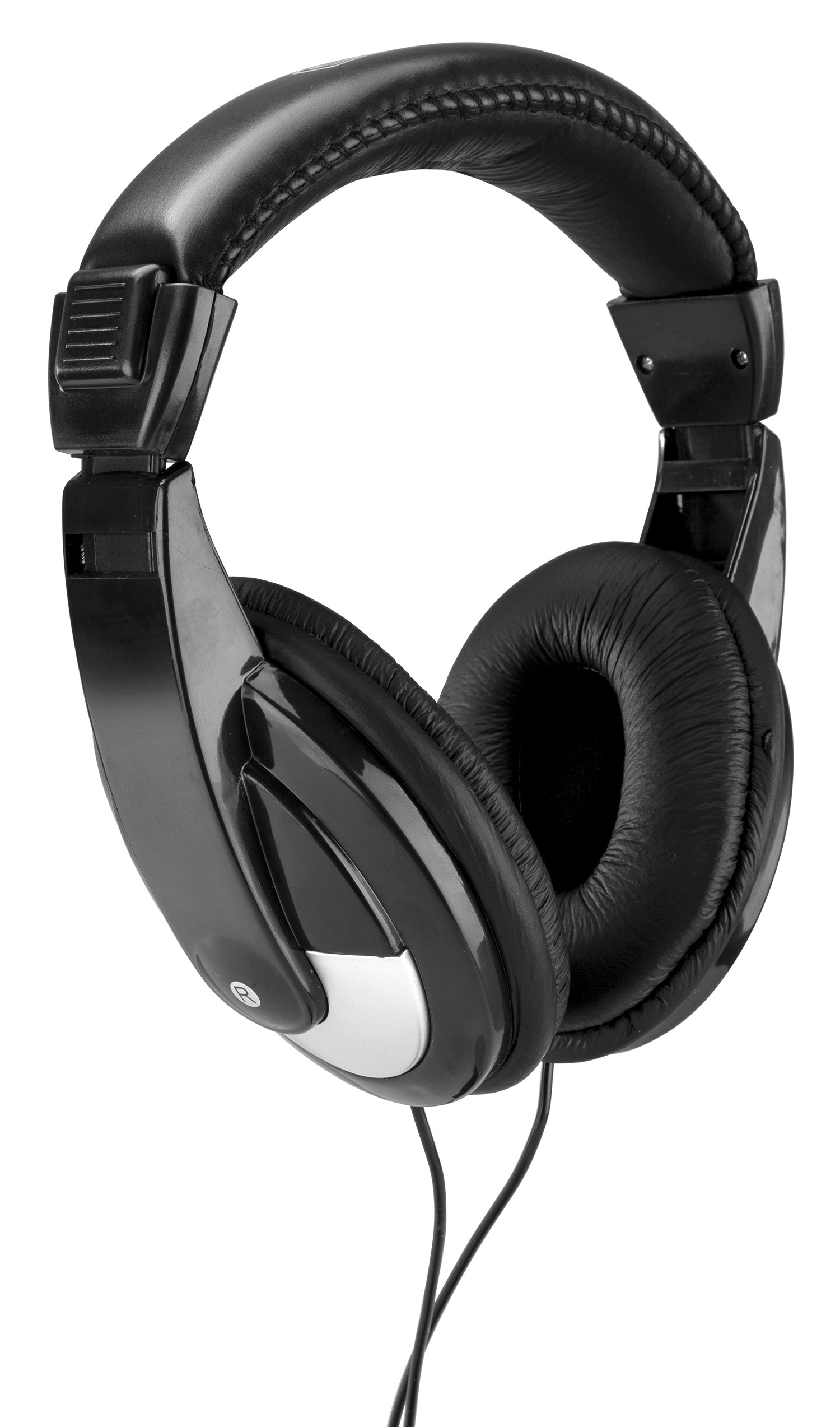 SH120 - Cuffia DJ cablata, 105dB, risposta in frequenza 40-16000Hz, lunghezza cavo 3mt.