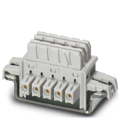Custodie da guida DIN e/o pannello ME 6,2 TBUS-2 1,5/5-ST-3,81KMGY-2969401