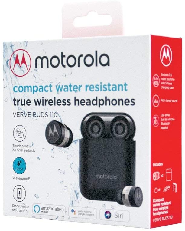 Auricolare stereo con bluetooth Mod. Vervebuds 110 nera