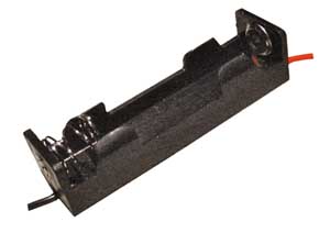 Portapile 1Stilo Ø 14X50 Con Fili PIL/93-C