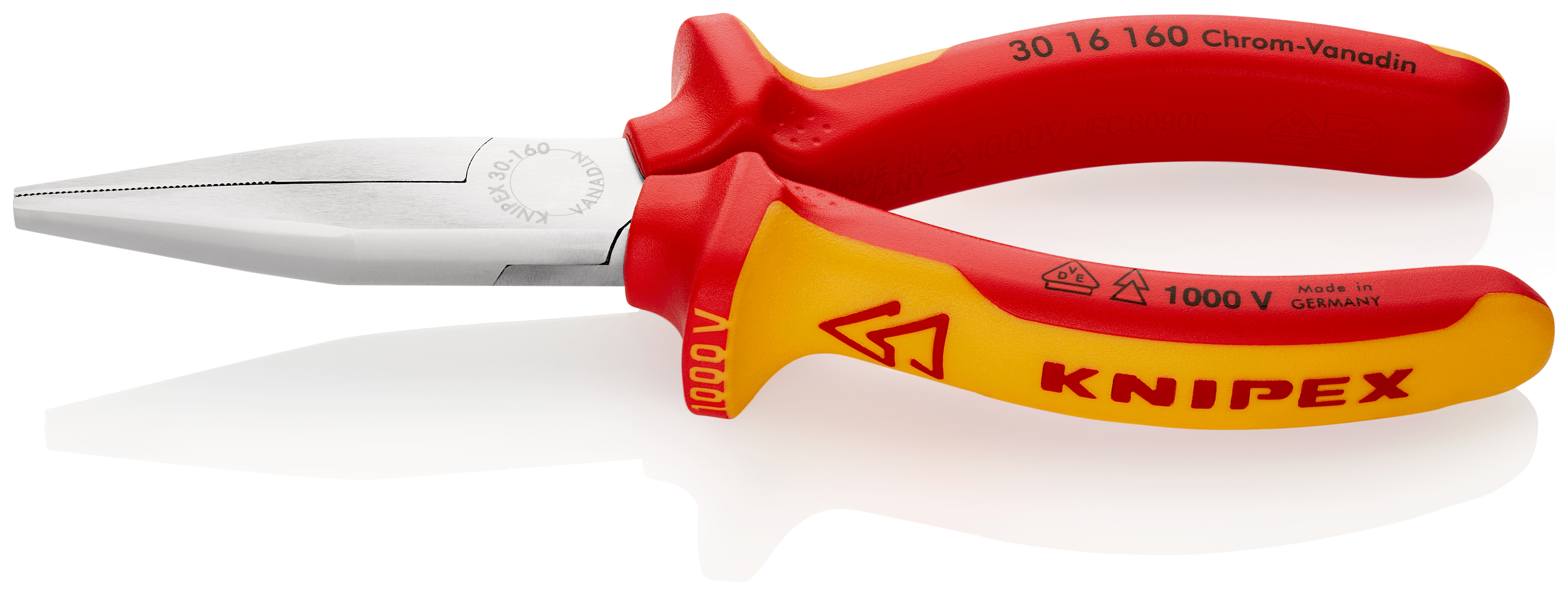 Pinza per meccanica - a becchi lunghi 30 16 160 SB