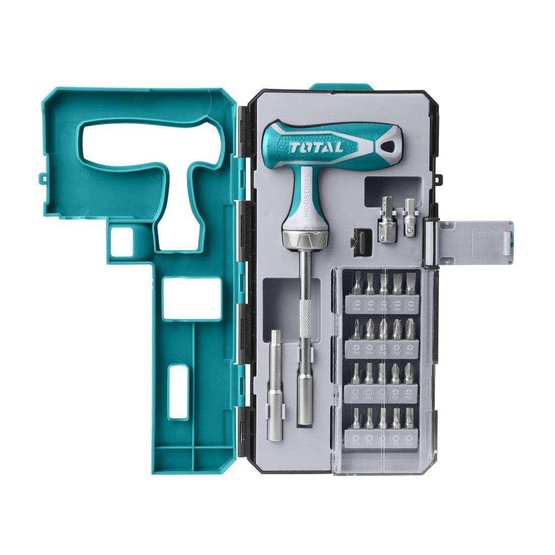 Cacciavite a T con 20 punte incluse TACSD30256