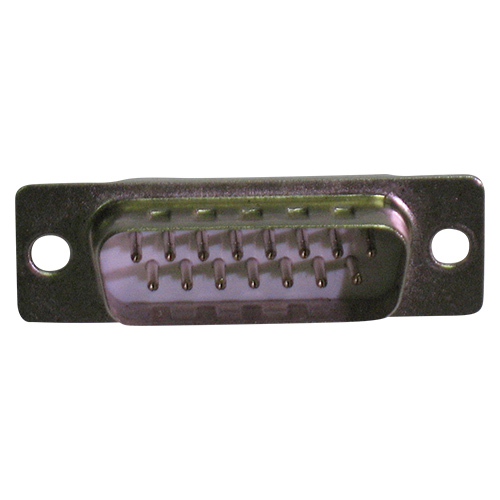 Connettore serie d dritto 15poli maschio a saldare J100-15PB