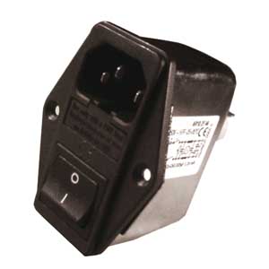 Filtro Antidisturbo 6A Con Portafusibili SP/613B-C
