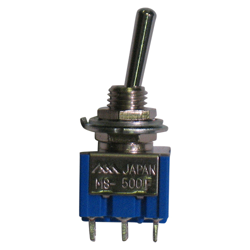 Deviatore miniatura a leva bipolare on-on 6a-125v miyama MS-500 Miyama