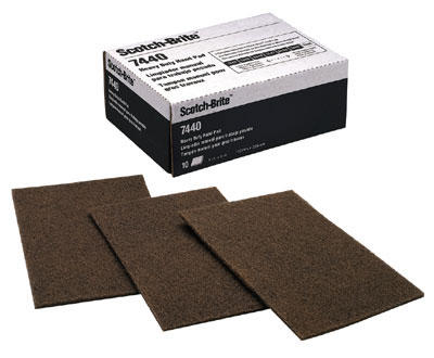 Tampone 3M Scotch Brite  7440 - ACRS - marrone 04050