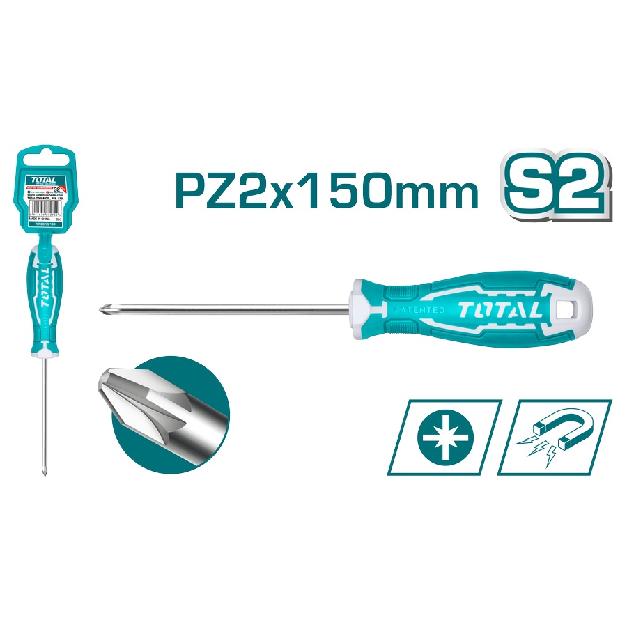 Cacciavite A Croce S2 - Pz2 - L100Mm THT26PZ2150