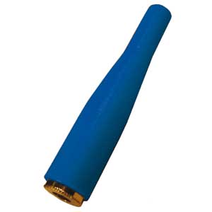 Presa Mono Ø6.3 Volante Dorata Blu PR/570B-C