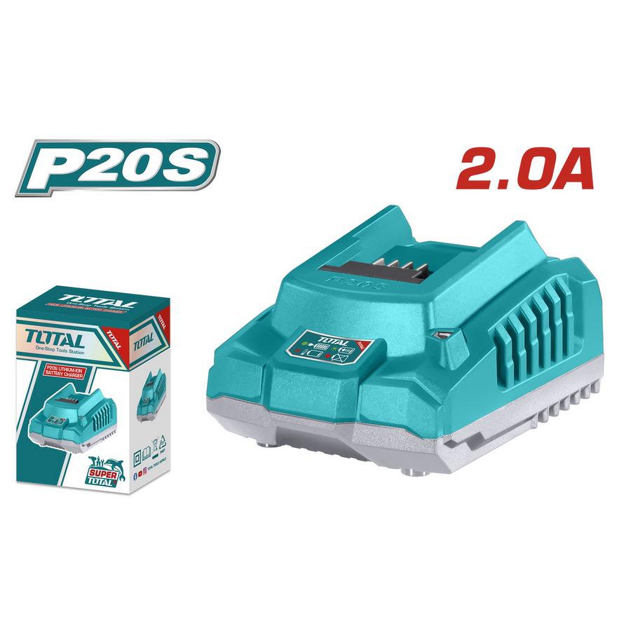 Caricabatteria rapido 2Ah- 20V TFCLI2001E