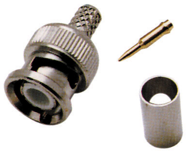 Spina bnc a crimpare x rg-174 B108D/ROHS