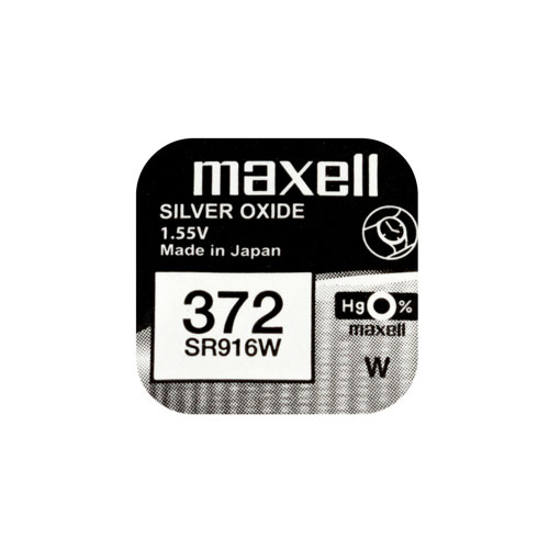 Batteria ossido argento MAXELL 1pc. Blister SR916W