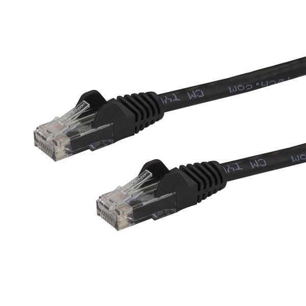 Startech.com N6PATC50CMBK Cavo Ethernet CAT6 50 cm - Cavo di rete Lan RJ45 10 Gigabit 650 MHz 100W PoE - Cavo dati/patch UTP 10GbE - Testato individualmente - Certificato UL/TIA - Grigio (N6PATC50CMBK)