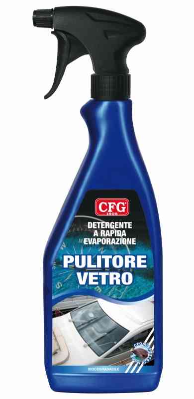 Pulitore Vetro Detergente Alcolico Rapida Evapor, Erogatore Da 750 mL N06 CFG