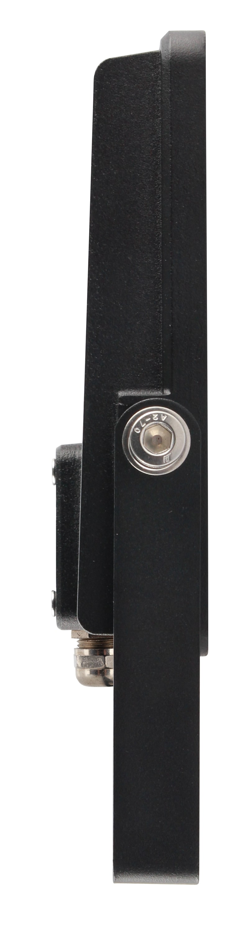 Faro HTP-DS MW 50W,  sensore crepuscolare e movimento, 4000K, Nero, MKC Light