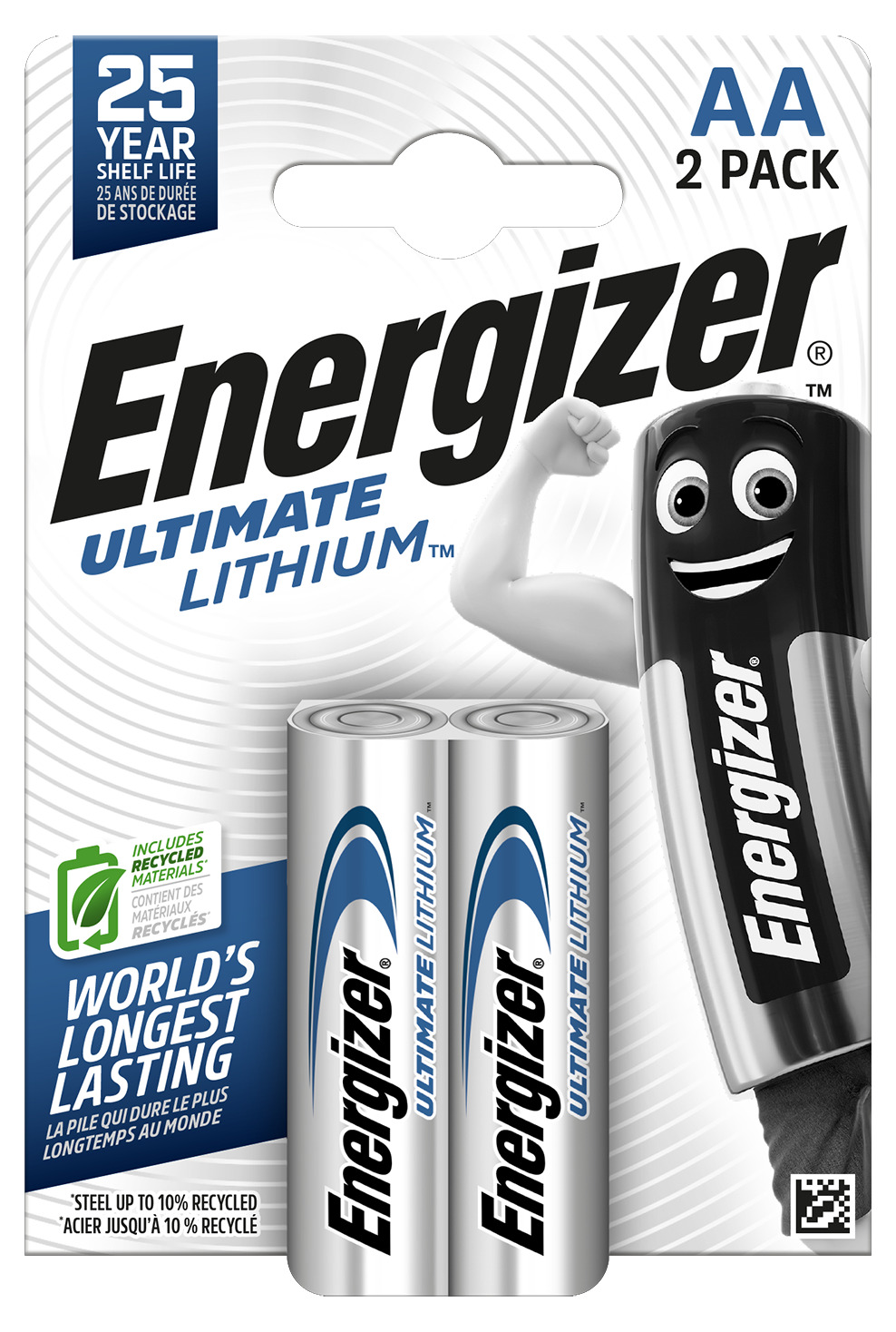 ENERGIZER Ultimate Lithium AA blister da 2 pezzi