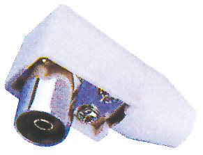 Presa coassiale tv 9,5 mm volante ad angolo GL3006F