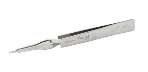 Pinzette per SMD, angolo 45°, con punte fini, 102ACAX Weller