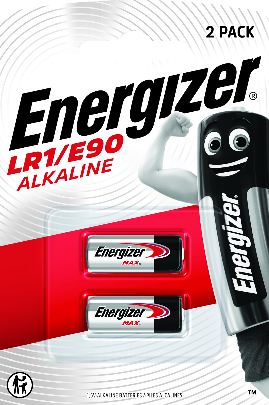 ENERGIZER LR1 Alkaline blister da 2 pezzi