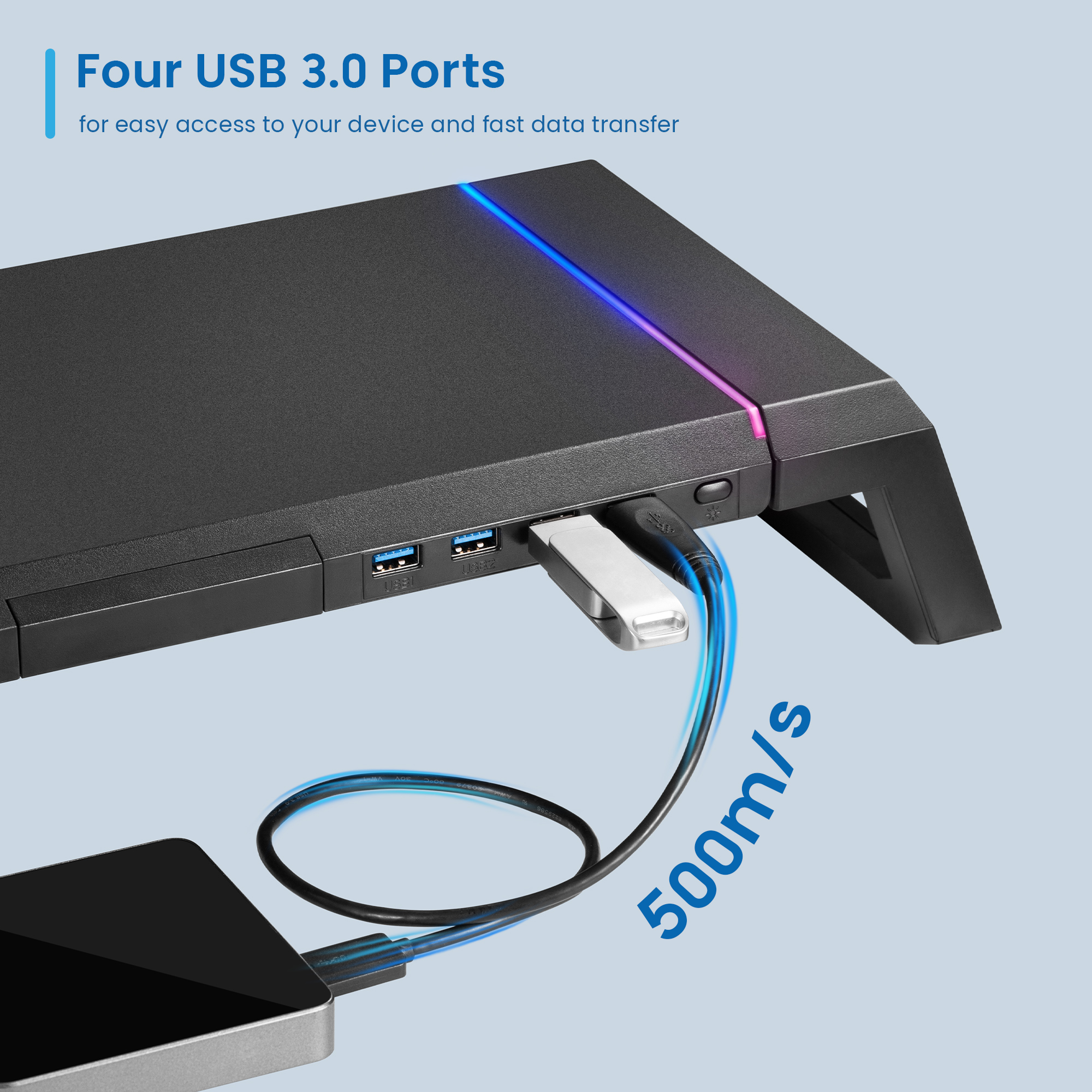 EW1268 - Supporto per monitor pieghevole RGB