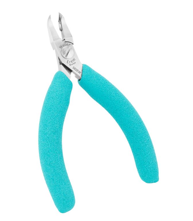 ronchese con taglio in punta, testa stretta angolata, Serie 500, 582EW Weller