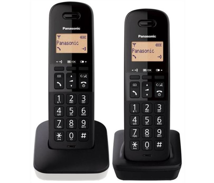Telefono Cordless Duo Panasonic KX-TGB612JTW