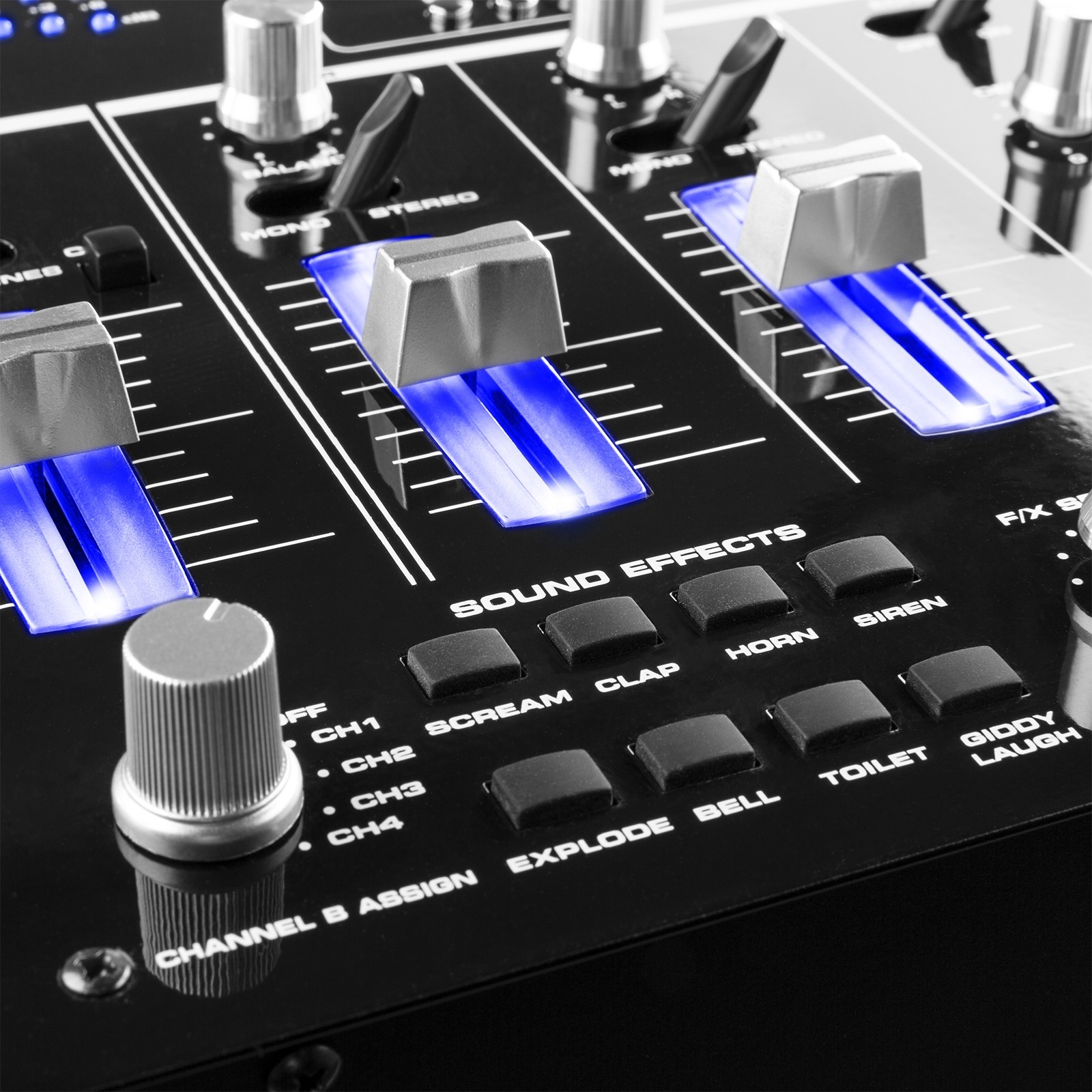 Mixer passivo 6-canali con SD/USB/mp3/Bluetooth, Mod. STM-3007