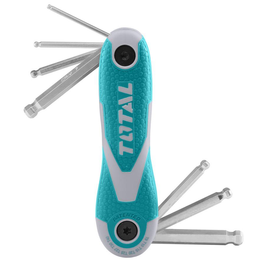 Chiavi Esagonali Testa Tonda. Set Tascabile THT1061836