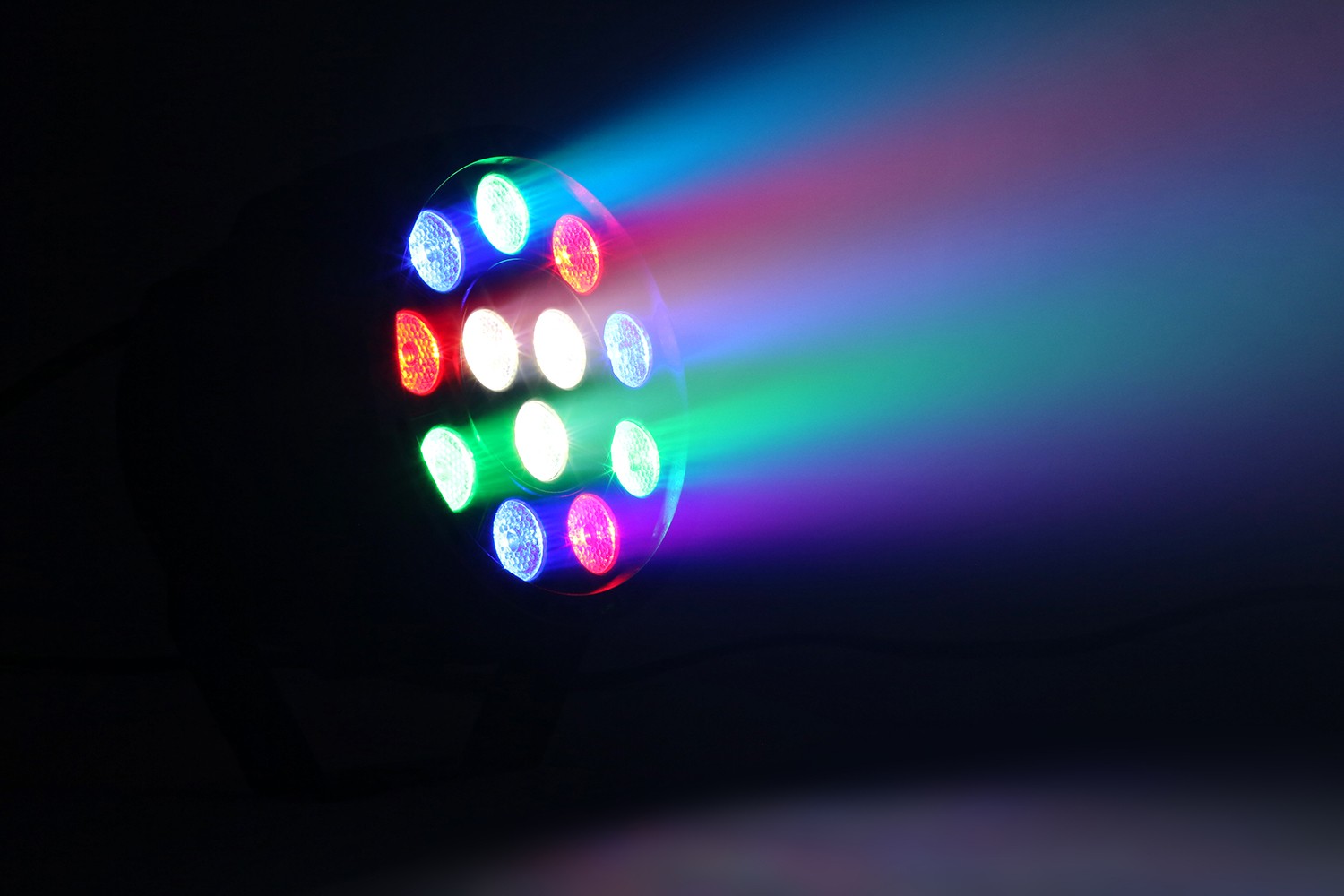 Faro PAR LED RGBW  12x 1W PARTYPAR