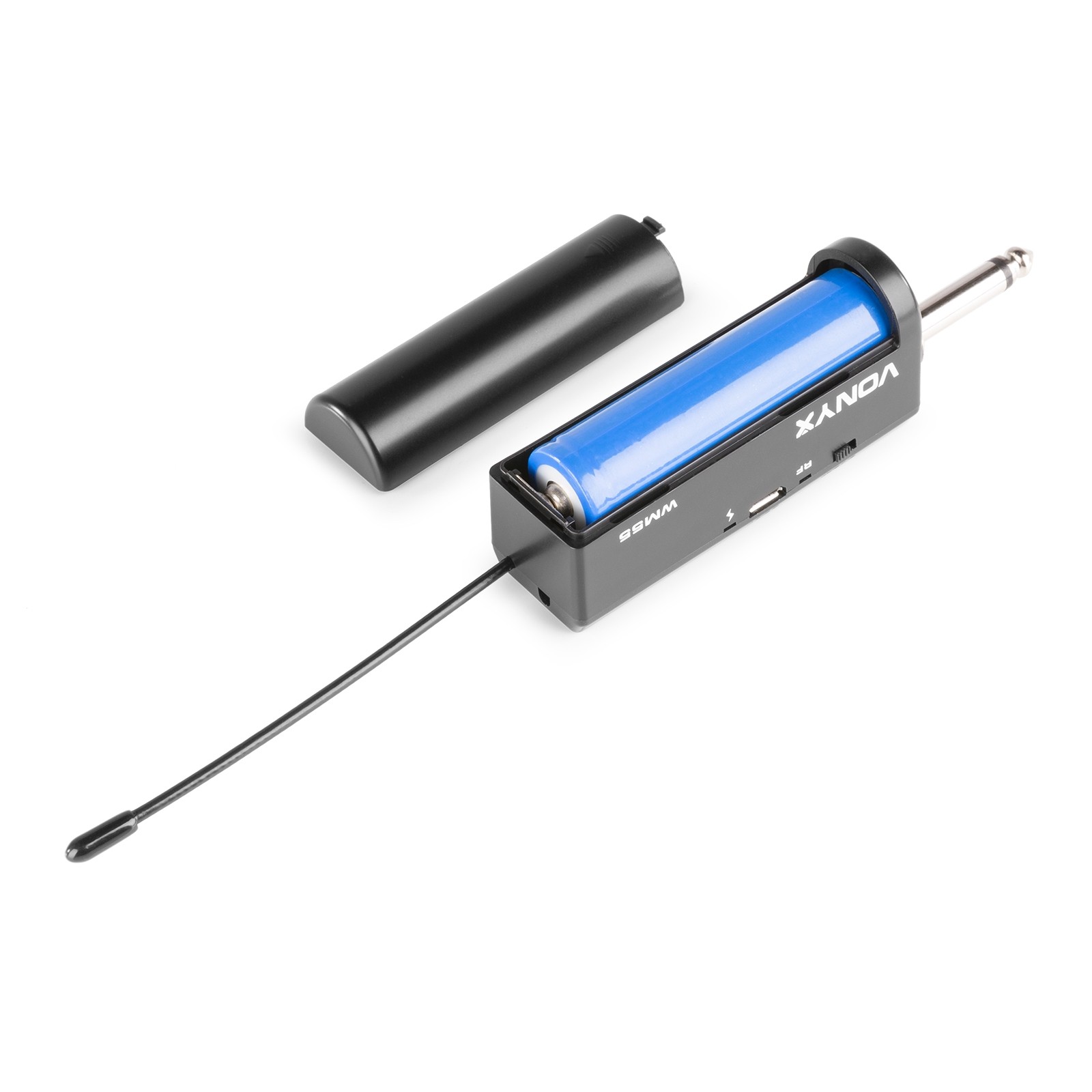Set microfonico in banda UHF con due radiomicrofoni, Mod. WM552