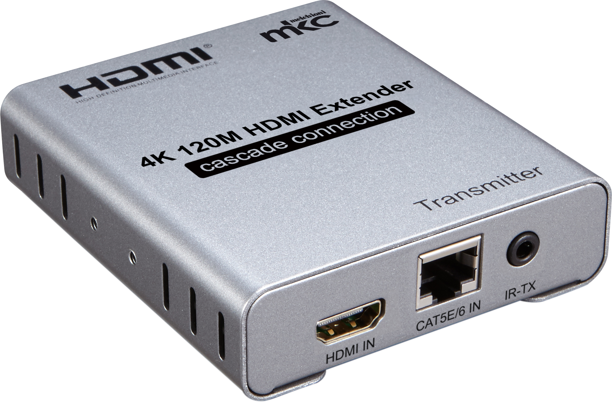 Estensore HDMI 1.4b 4K fino 120mt, collegamento in cascata mod. MK-02ESC TX + RX