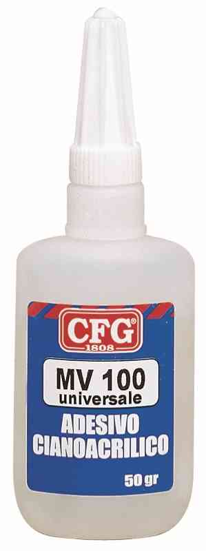 Mv 100, Cianoacrilato Universale In Flacone Da 50 Gr AC0130 CFG