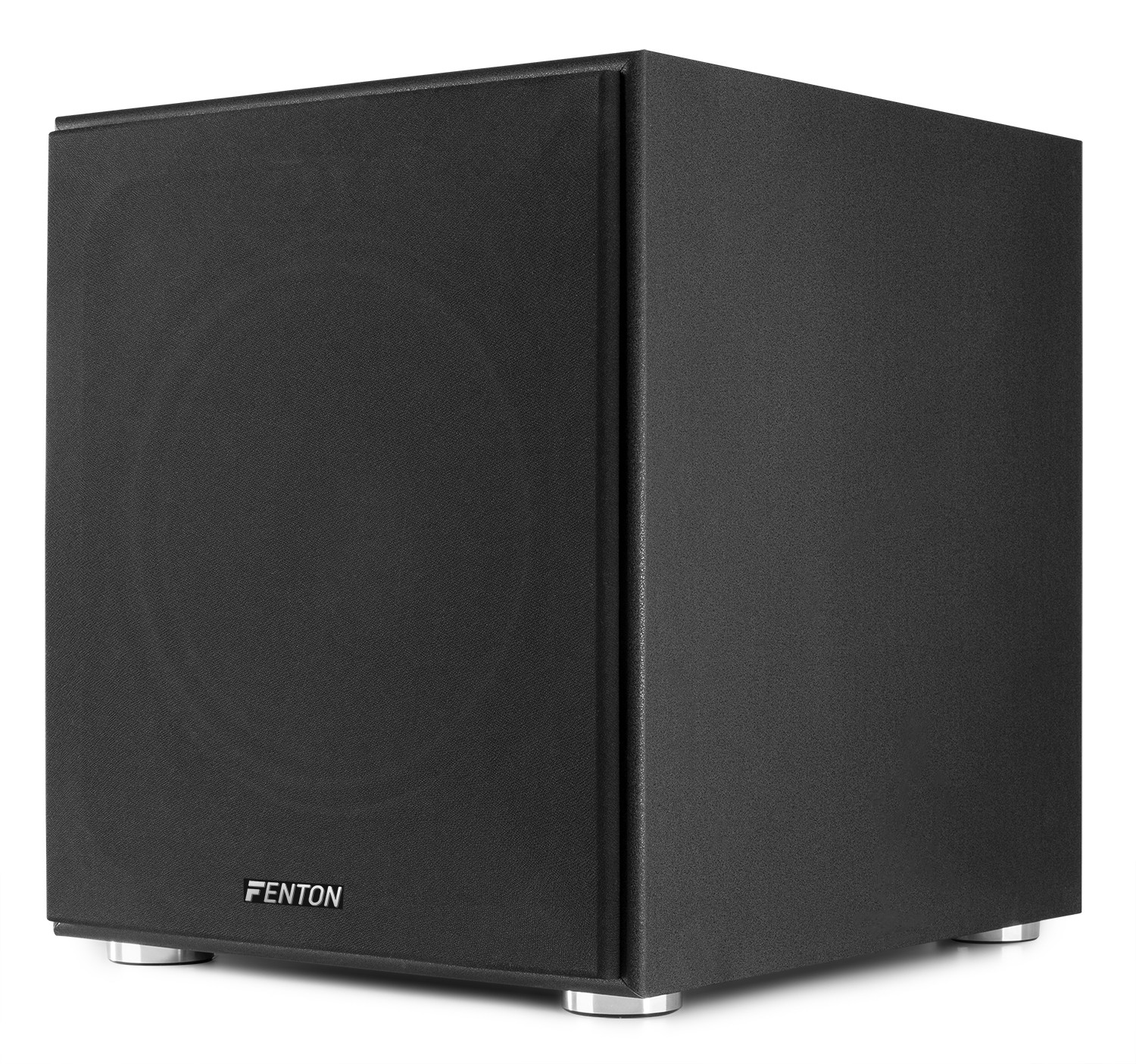 Subwoofer attivo da 12"  classe D da 400W , colore nero, Mod. SHFS12B