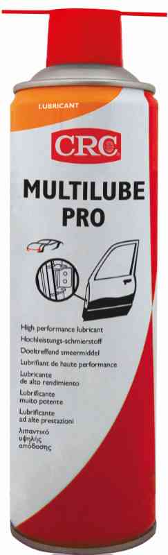 Multilube Lubrificante Trasparente Azzurrato Fino 200°C Aerosol 500mL C8301 CRC