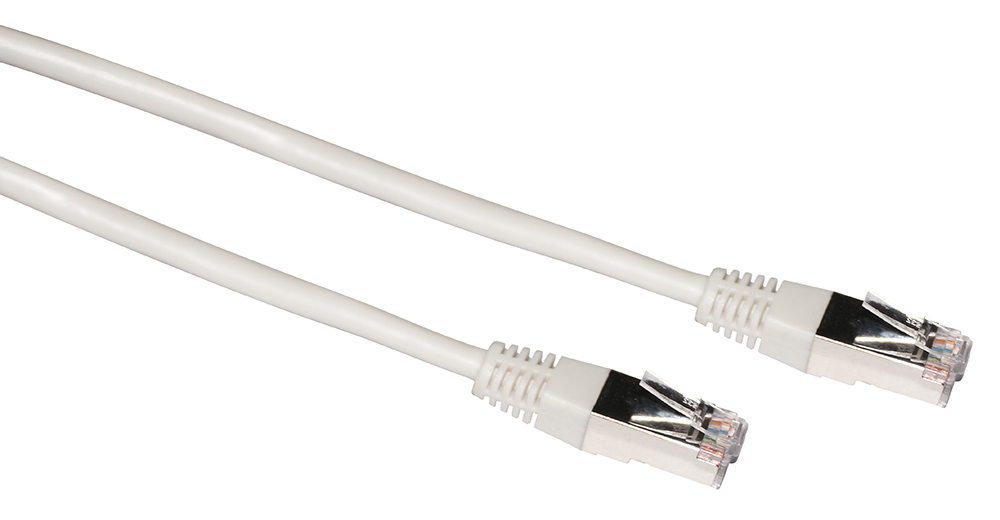 MK-5FCA20 - Cavo Patch FTP CAT 5E, CCA, 26AWG, guaina in PVC, colore grigio, lunghezza 20mt.