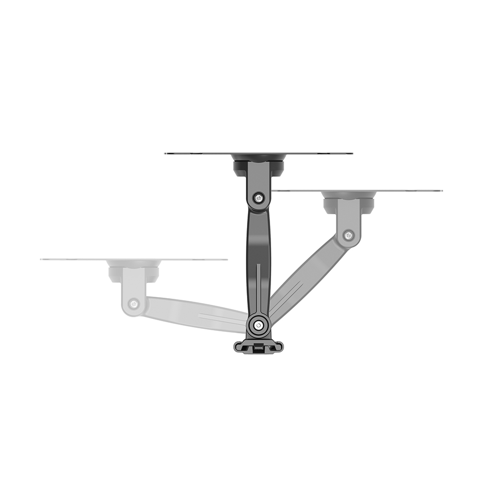 Supporto TV 17''-42'' a due snodi, nero, Mod. STV-IR-1742-2