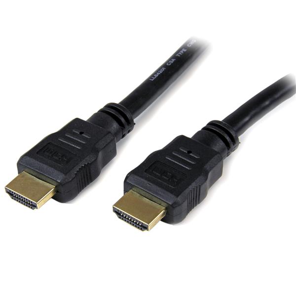 Startech.com HDMM3M Cavo Monitor HDMI da 3m - Cavo HDMI 4K ad Alta Velocità con Ethernet -Cavo Video HDMI1.4 UHD 4K 30Hz - Cavo Video per Monitor/Proiettori/TV e Display HDMI Ultra HD - Nero - M/M (HDMM1)