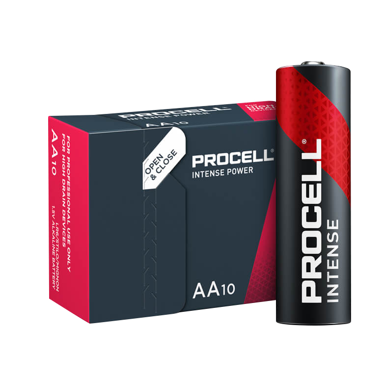 Duracell Procell Intense 1.5V Stilo (AA) in scatola da 10
