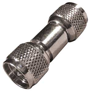 Adattatore Doppio Maschio Volante Mini UHF U/1248-C