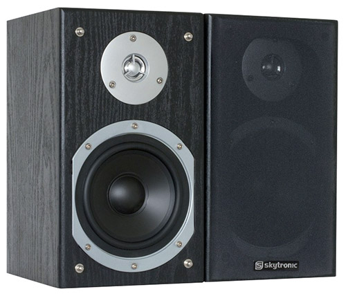 Coppia diffusori passivi a 2 vie da 140W 4Ohm, colore nero , Mod. SHFB55B