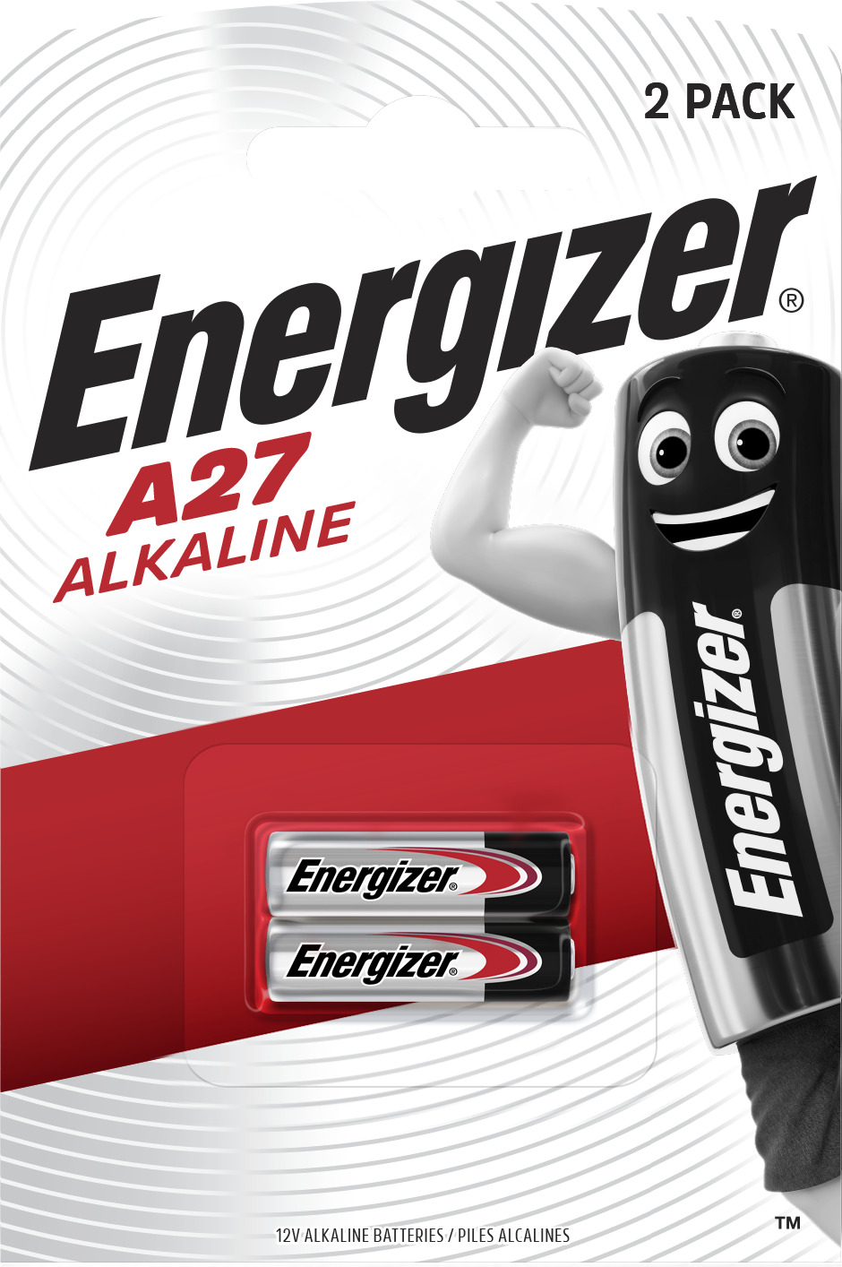 ENERGIZER A27 Alkaline blister da 2 pezzi