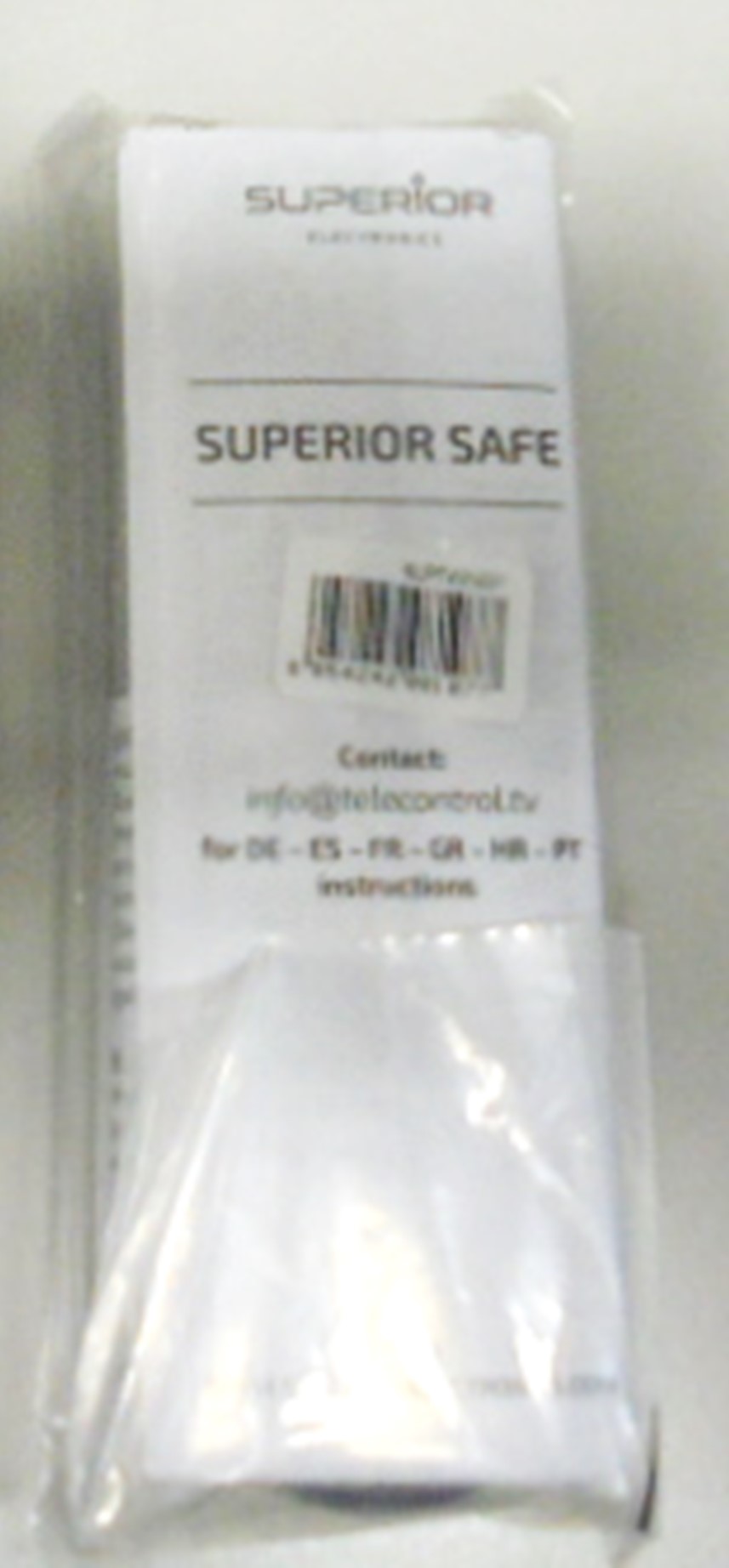 Telecomando Universale lavabile, colore bianco, Mod. Safe