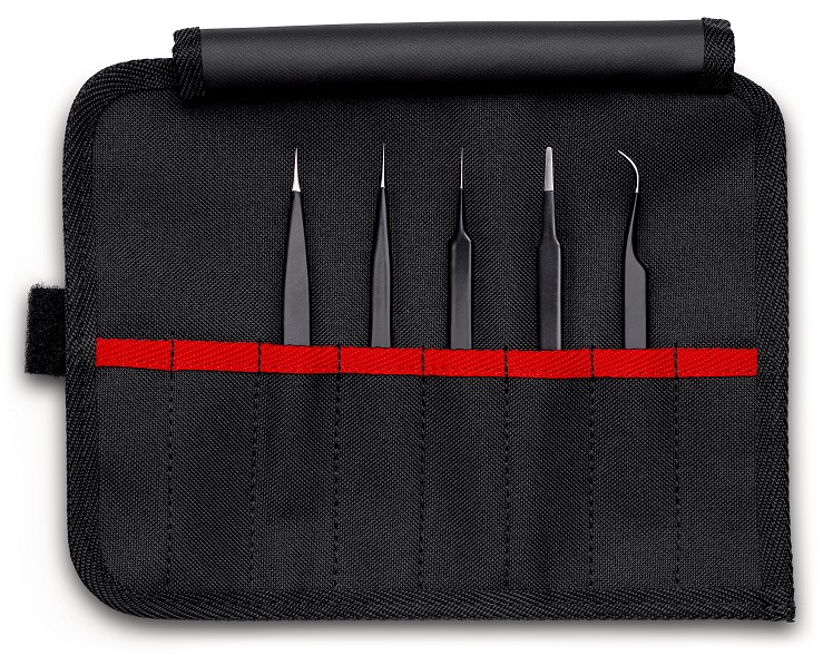 Set di pinzette universali ESD, 5 pz 92 00 01 ESD