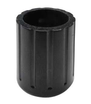 Corpo Manopola Nera A Mandrino 15x16 Ø6 MA/1161