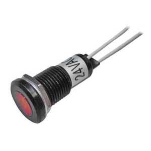 Segnalatore Avite Corpo in Metallo Ø10 24V Led AP/SEGN/1224R-C