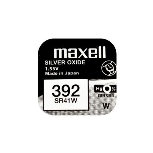Batteria ossido argento MAXELL 1pc. Blister SR41W
