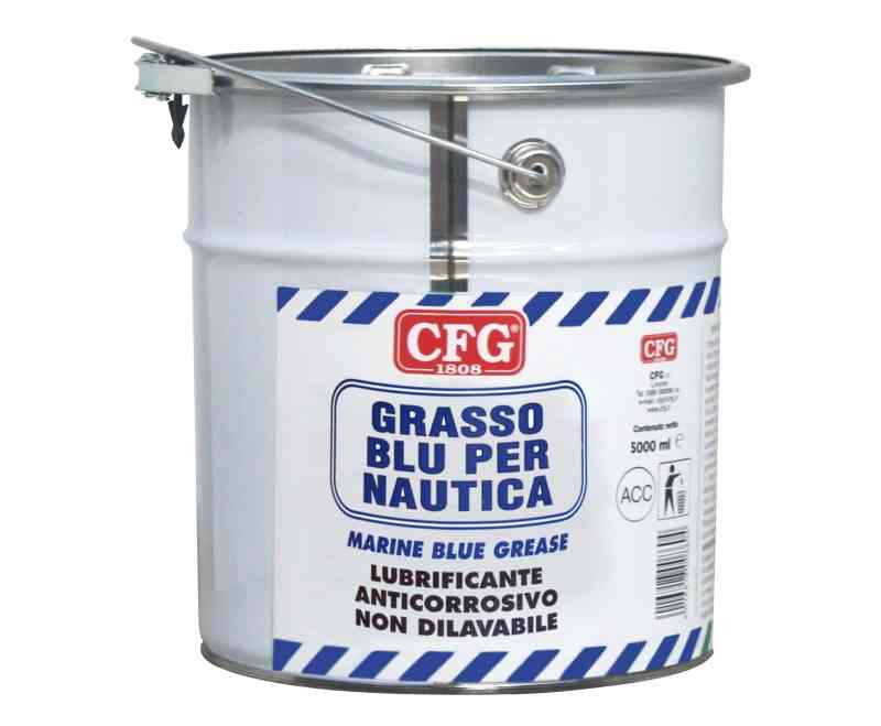 Grasso Blu Per Nautica, Fustino Da 5000 mL L00804 CFG